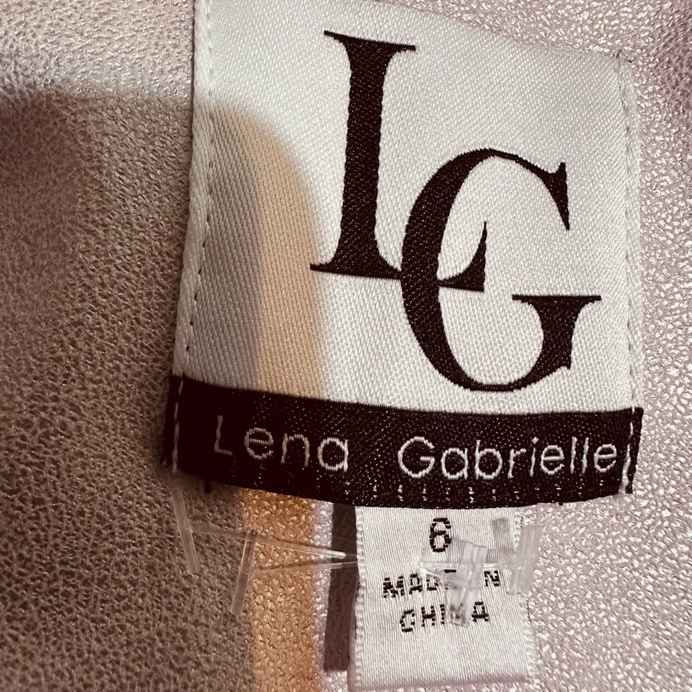 Lena Gabrielle beautiful casual novelty pink jacket, size 6 - Picture 13 of 14